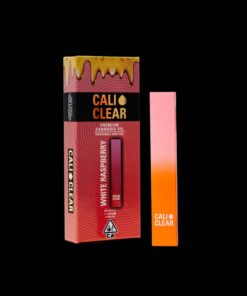 Cali Clear White Raspberry 1G Disposable